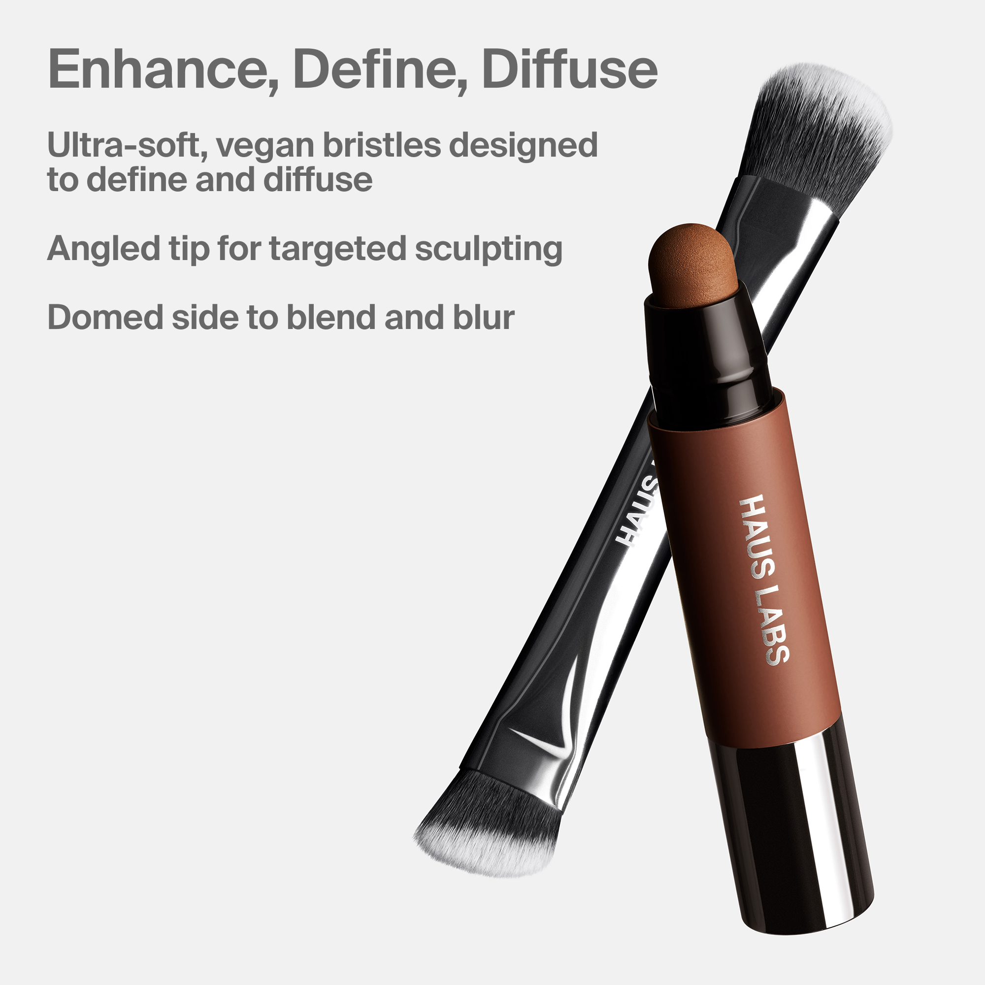 メイク道具・化粧小物 HAUS LABS brush Dual-Ended Precision Sculpting Brush - HAUS LABS BY LADY GAGA