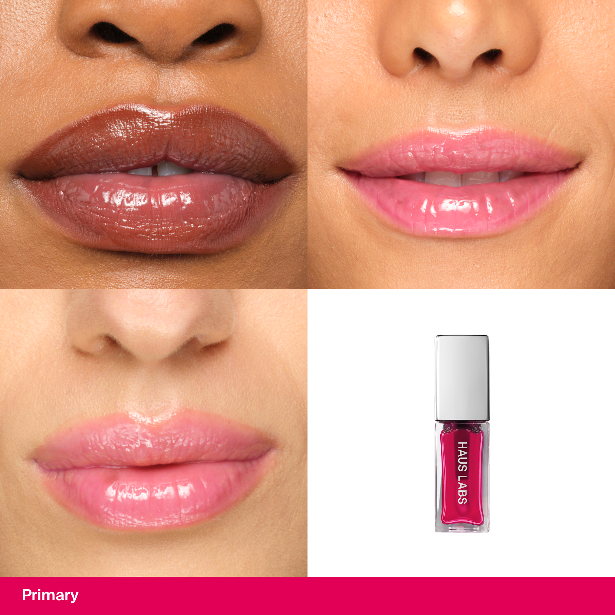 PhD Hybrid Lip Oil - Hydrating Tint | HausLabs.com - HAUS LABS BY