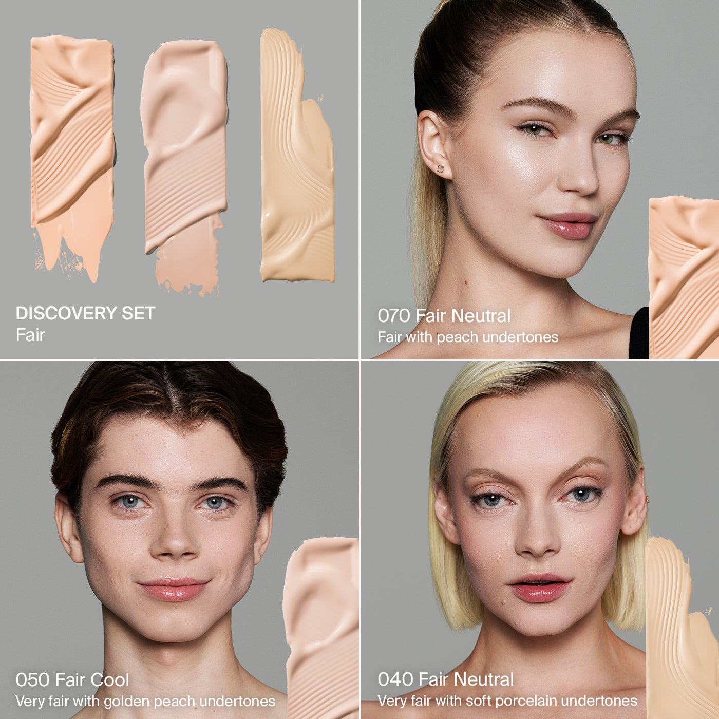 Triclone Skin Tech Foundation Discovery Set - Hauslabs.com
