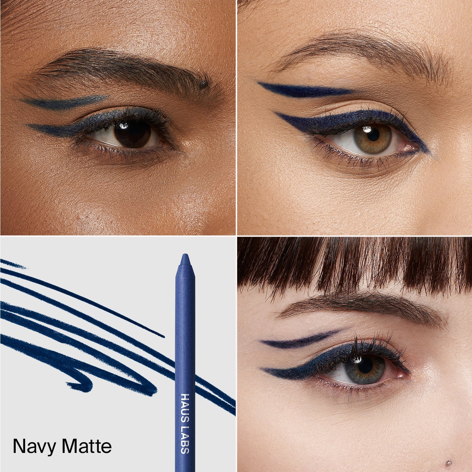 Sephora Cobalt Matte Ultimate Gel Waterproof Eyeliner Pencil Review &  Swatches